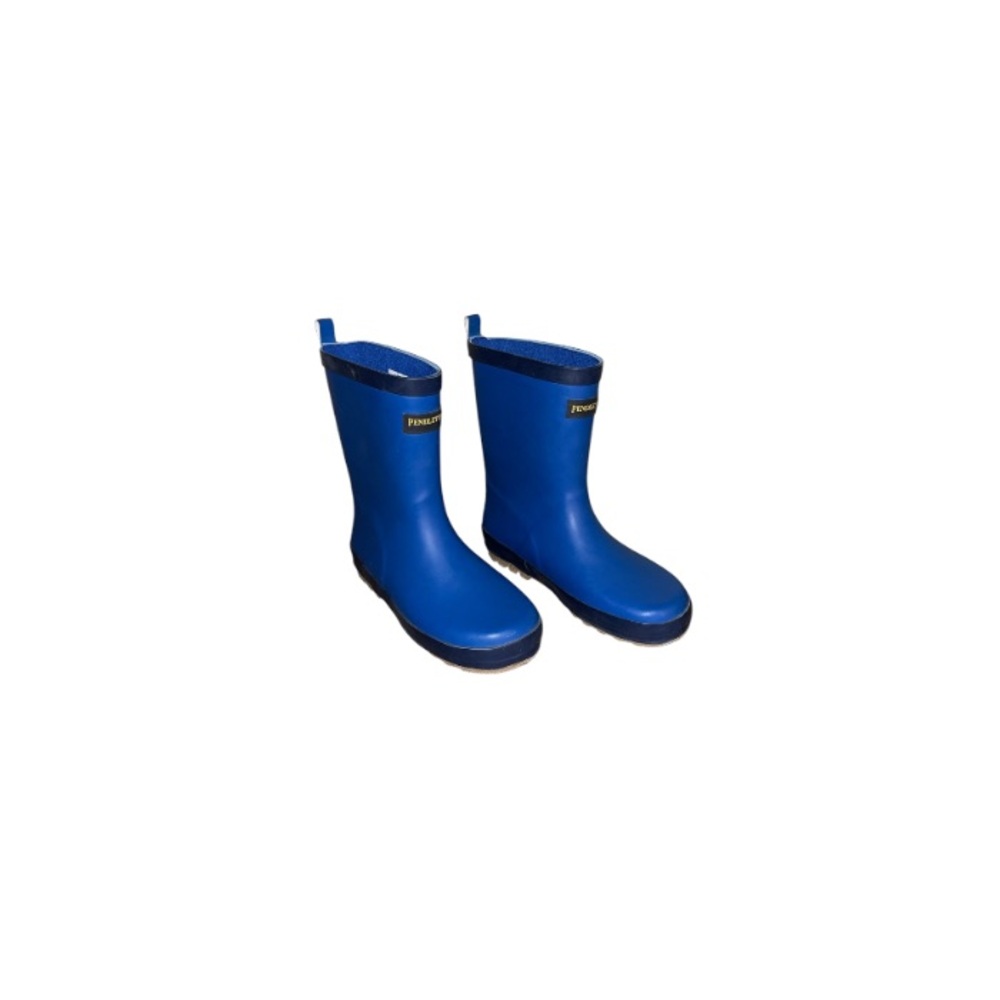 Pendleton Blue Rubber Rain Boots - Boy’s Size 3